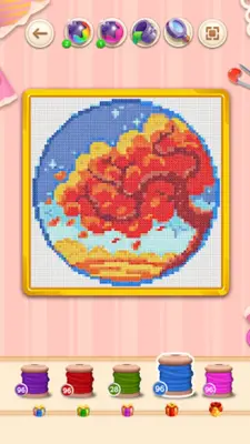 Craft Cross Stitch Pixel Art android App screenshot 2