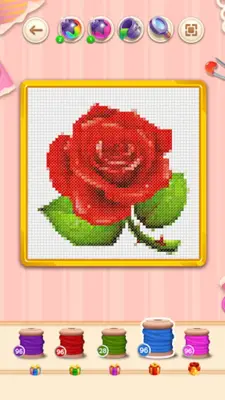 Craft Cross Stitch Pixel Art android App screenshot 4